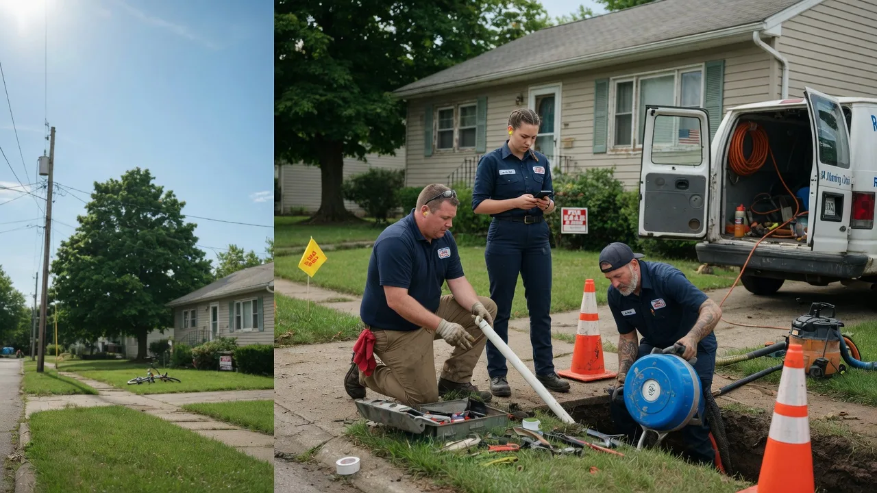 Sewer Line Repair in Kossuth, PA near me